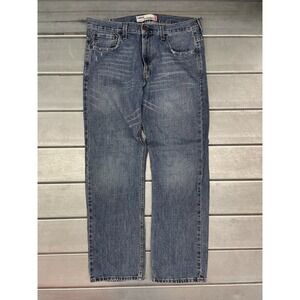 VTG Levis 569 Jeans  Men 36X33 Blue Medium Wash Denim Loose Straight 100% Cotton